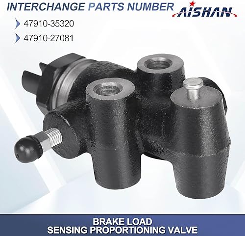 Miniatura 5 de Válvula dosificadora de detección de carga de freno compatible con Toyota Tacoma 1995-2004 Reemplazar # 47910-35320, 47910-27081