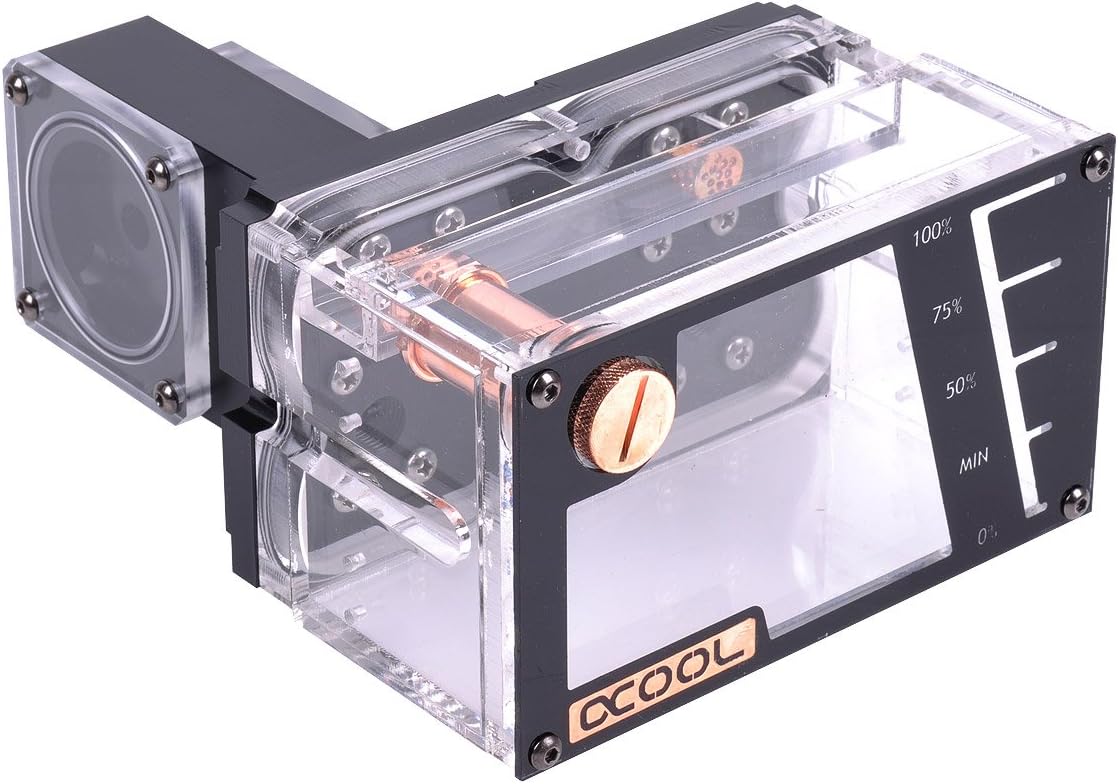 Alphacool 15040 Repack - Quad Laing DDC - Dual 5,25 Bay Station Water cooling Reservoirs