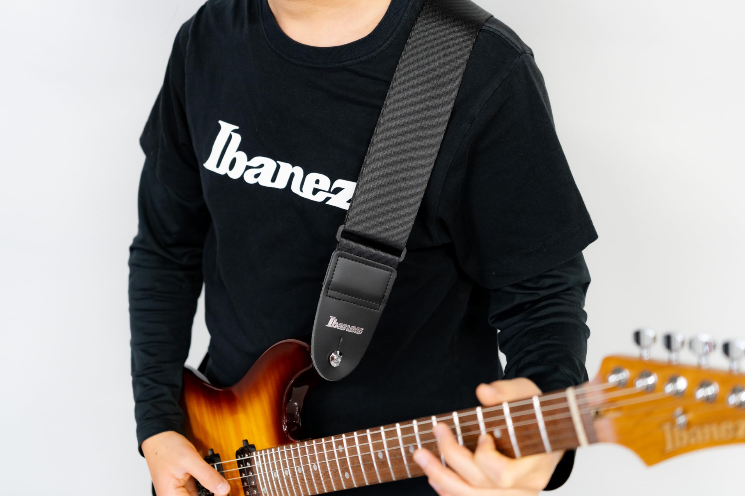 Ibanez GS64 Standard Strap (Black) - Pasek do gitary