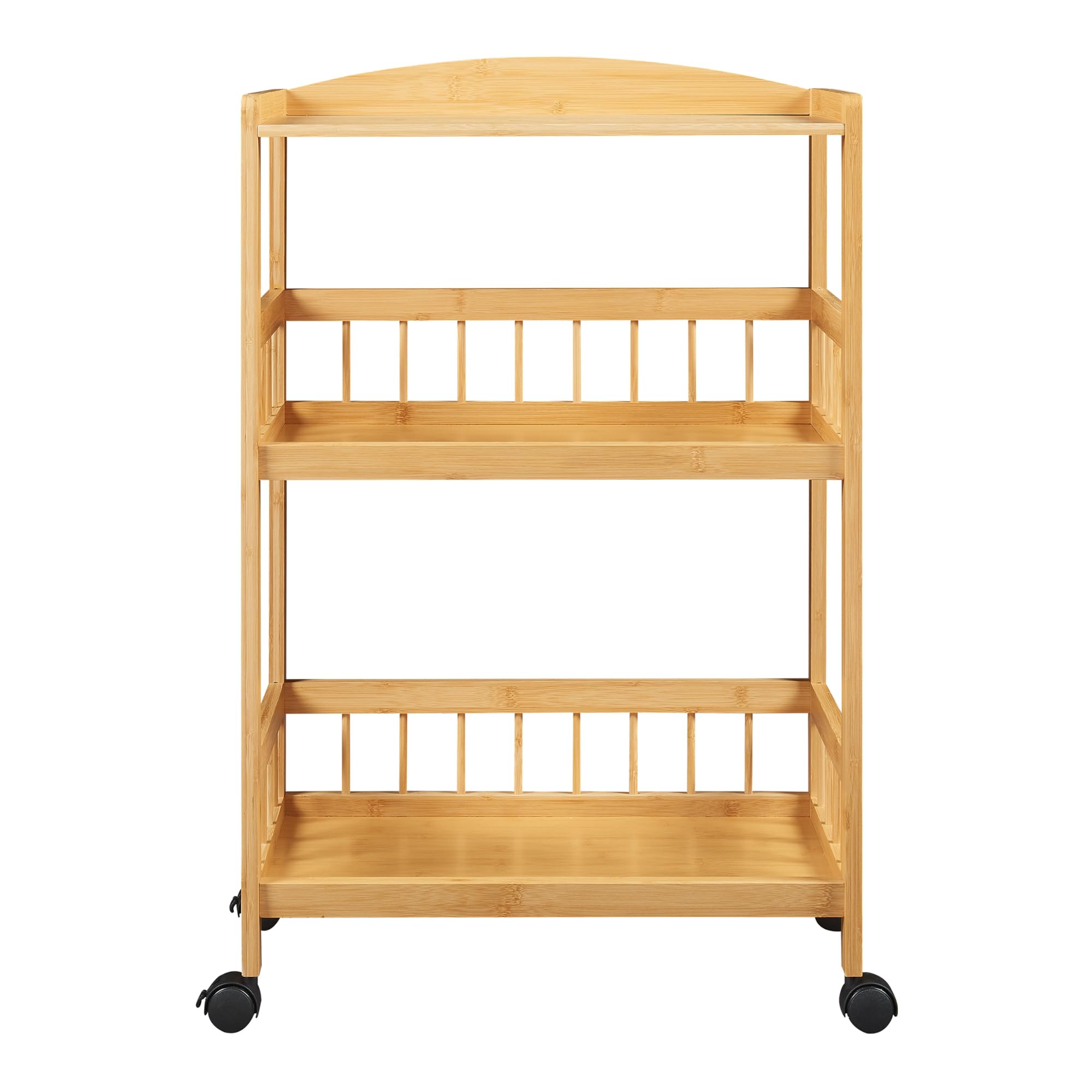 Chariot De Cuisine étroit En Bambou Pour Petits Espaces Cuisine, Salle