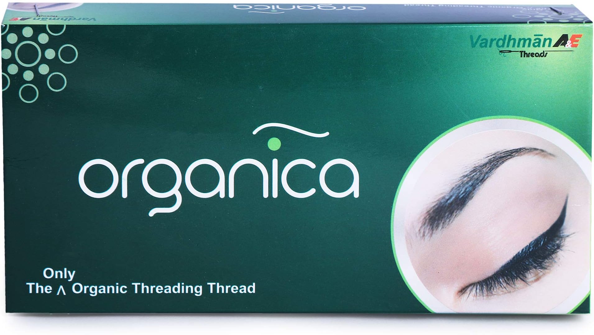 OBEROI INDIAN HANDICRAFTS Organica Face and Eyebrow Threading Herbal Thread (8 Copes)