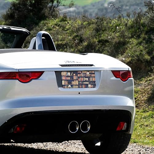 Miniatura 7 de Matrícula de aluminio para la parte delantera del automóvil, para mujeres, hombres, niñas, niños, 6 x 12 pulgadas