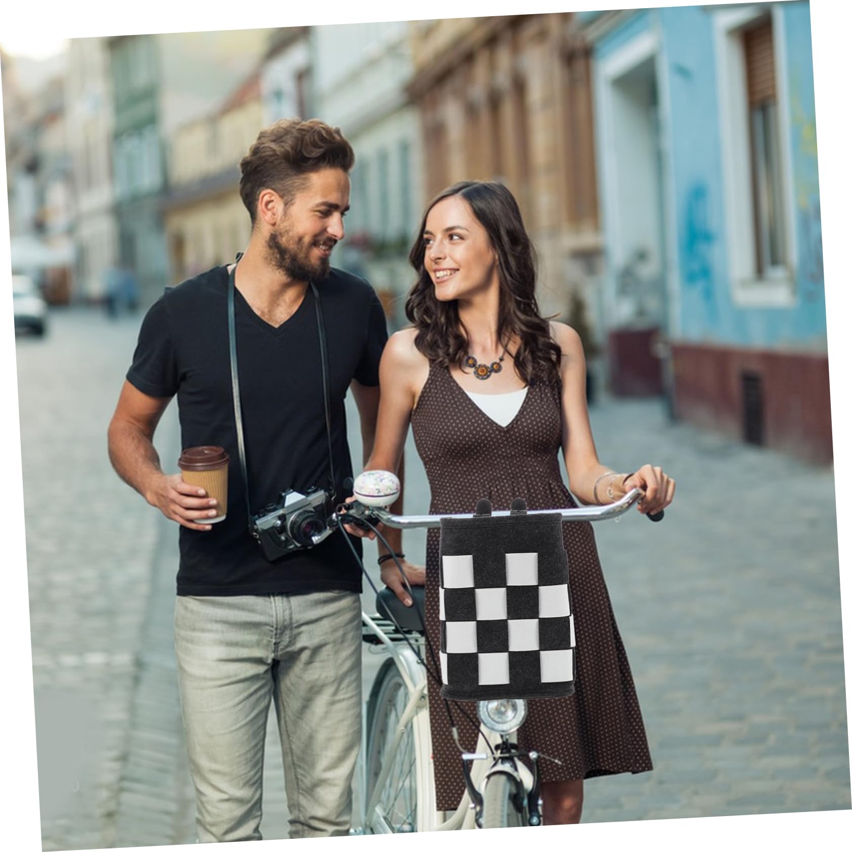 Cesta Delantera Cesta de Almacenamiento Cesta Plegable para Bicicleta de montaña Cesta para Patinete eléctrico Cesta de Bicicleta Delantera Adorable Cesta para Bicicletas. sintió