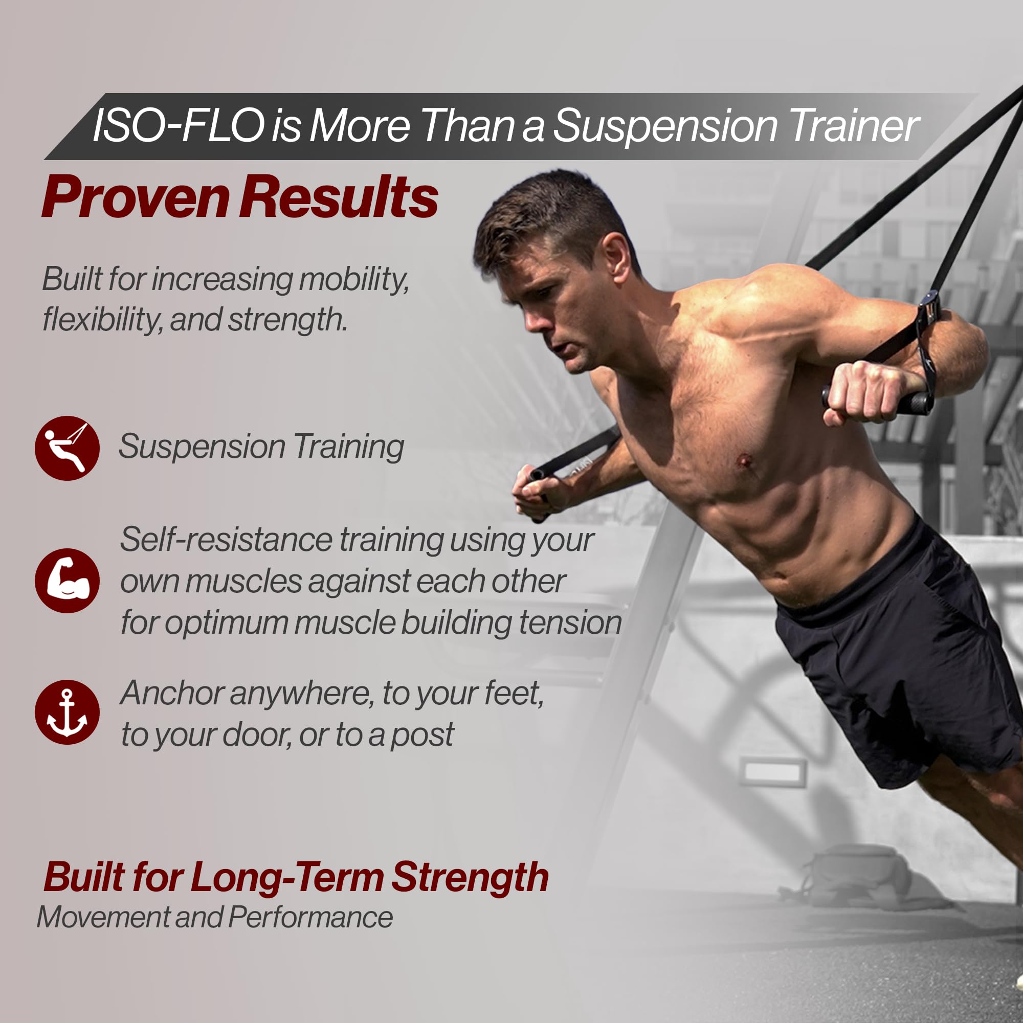 Bullworker Power Pack – Gymnase à Domicile Portable Cross Training pour Une Forme Physique Totale (Bow Classic, Steel Bow, ISO-FLO)