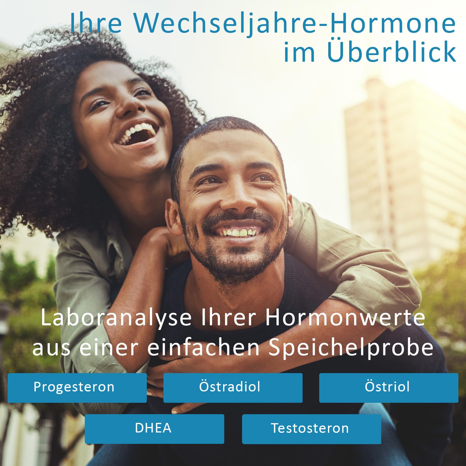 Verisana | Wechseljahre Test Hormone Frauen | Hormonspeicheltest (Meno Balance) | Östrogene (Östradiol & Östriol), DHEA, Progesteron & Testosteron | Wechseljahresbeschwerden identifizieren & behandeln