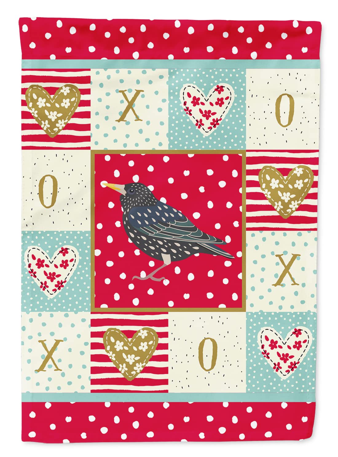 Drapeau Starling Love Caroline's Treasures pour décorer un jardin fleuri