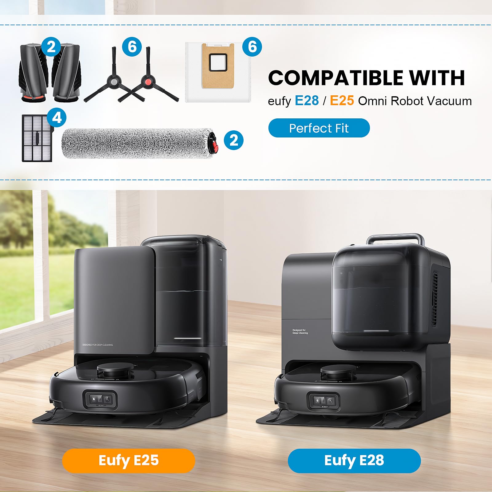 eufy Robot Vacuum Accessories Kit - 21 Piece -2