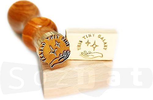 Miniatura 4 de Sello de arcilla personalizado  Sello de cerámica  Sello de cerámica  Sellos de arcilla  Sellos de cerámica  Sellos de madera para arcilla  Sello
