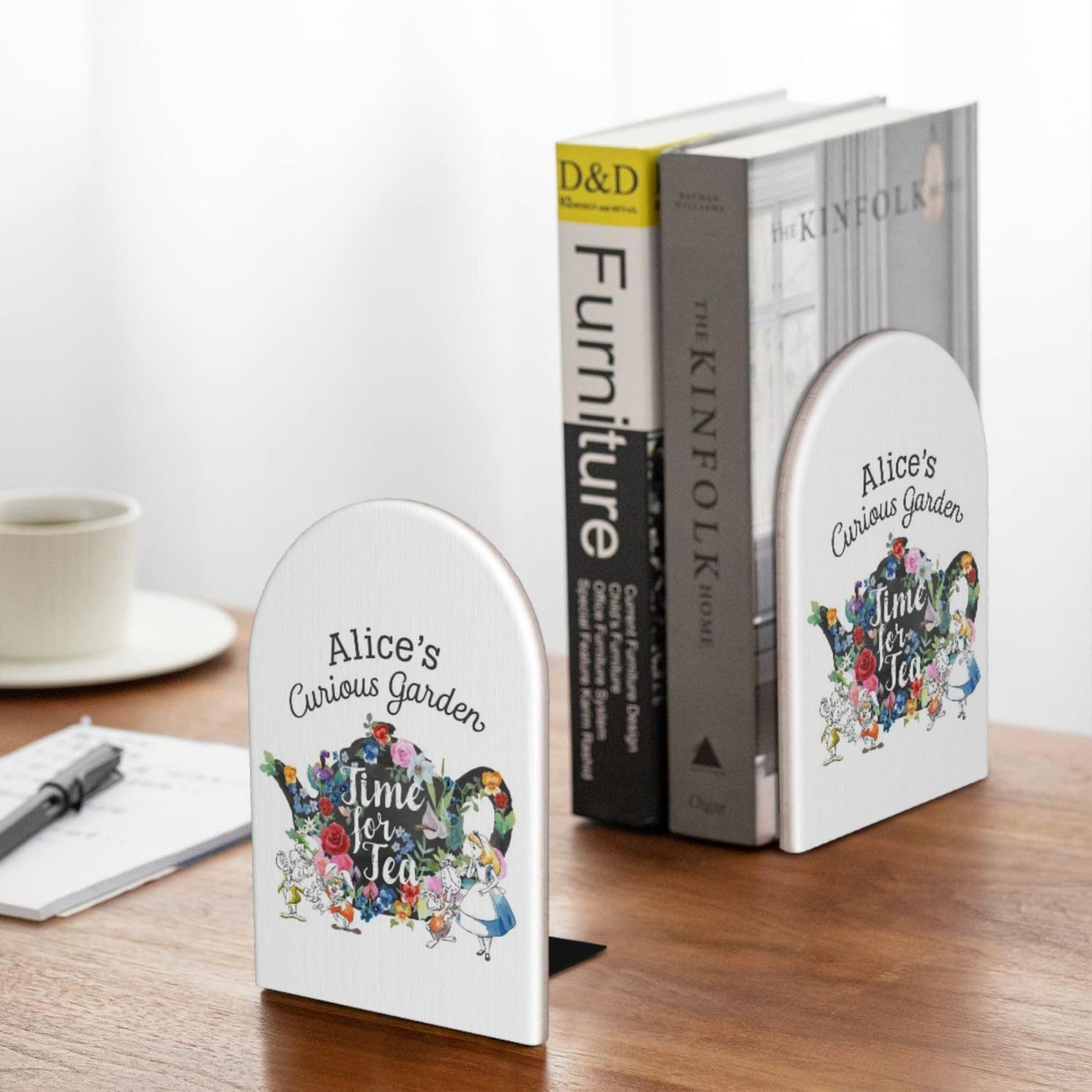 不思議の国のアリス ブックエンド 本立て ブックスタンド 【公式通販】