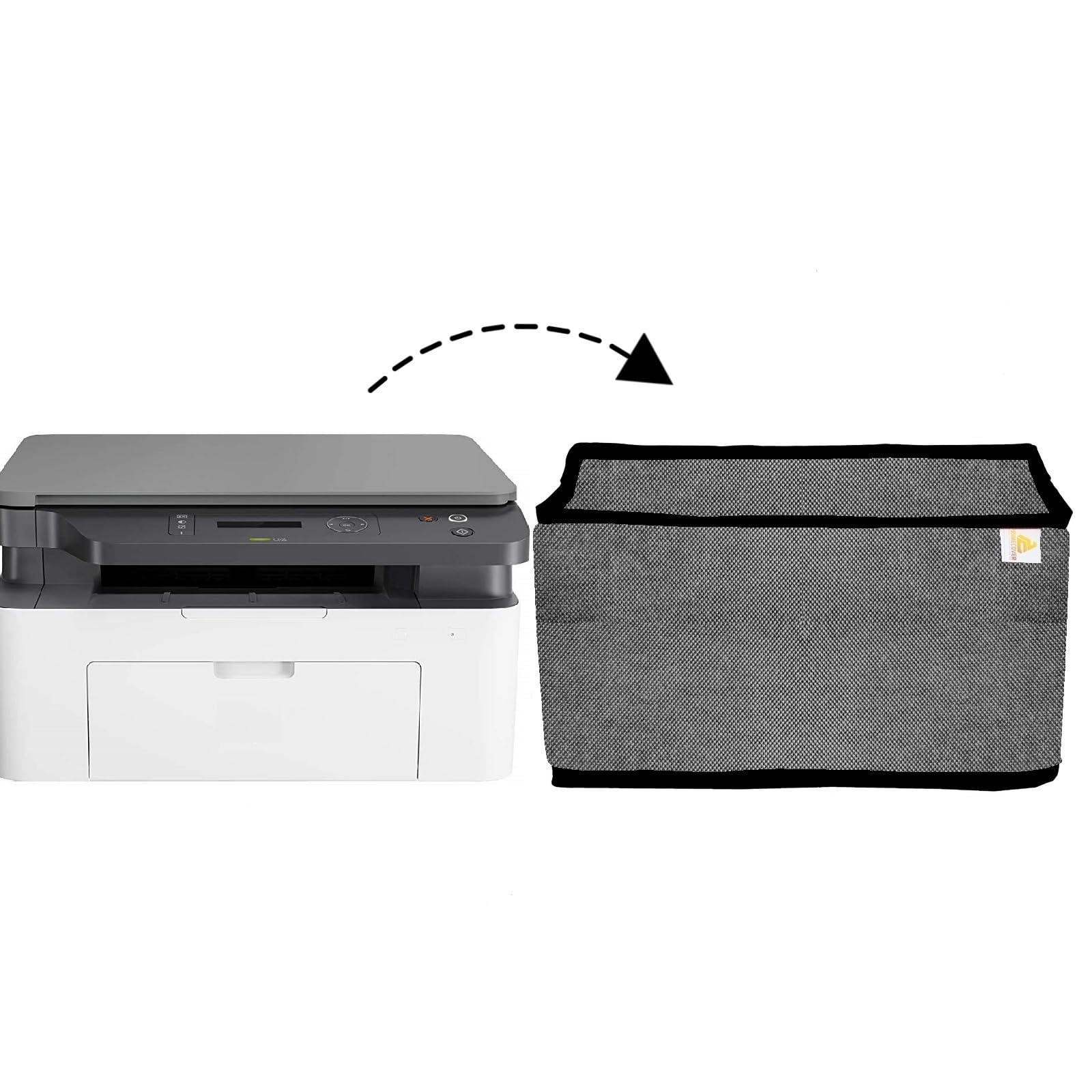 PrimeCover for HP MFP 136w Multi-Function Laser Color Printer with Utility Pocket Printer Cover (Grey) (B0CWH7YRPL) Amazon Price History, Amazon Price Tracker