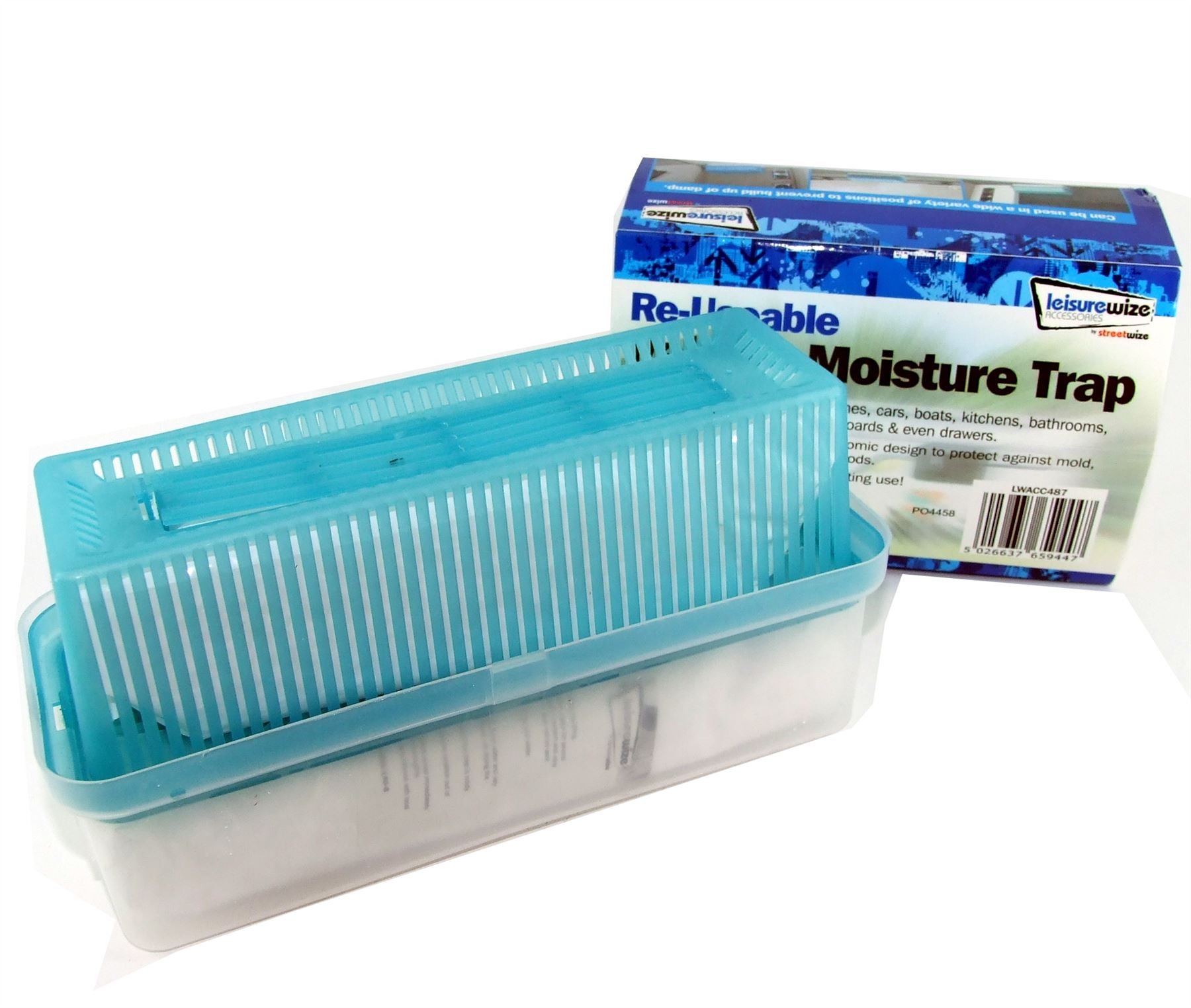 Streetwize Accessories Blue Streetwize Lwacc487 Moisture Dehumidifier Box Collect Up To 500G Moisture