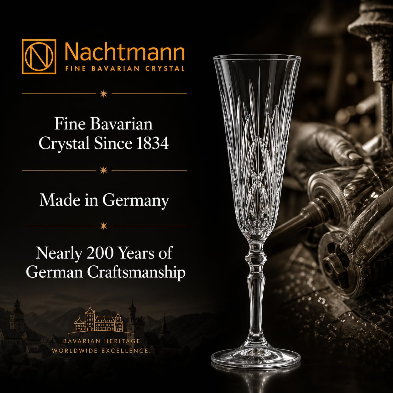 Spiegelau & Nachtmann 0092953-0 - Set di 6 calici da Prosecco Palais