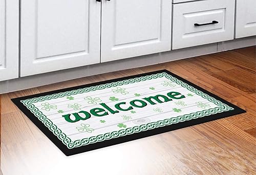 Miniatura 5 de Felpudo verde Multicolor