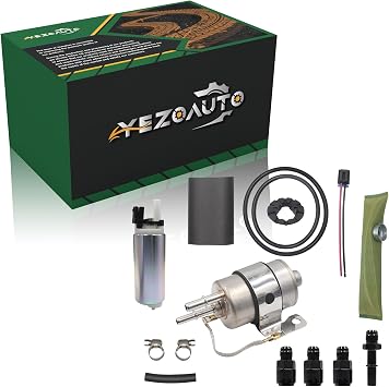TBI to LSx Swap FueL Pump with Fuel Pressure RegulatorLM7 LR4 LQ4 LQ9 L33 and FittingAN6 for GM 1982-1995 Replaces OE# EP381 EP189 EP236 EP240 EP241 EP243 EP244 EP277 EP367