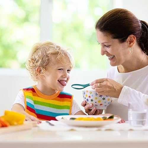 Miniatura 4 de Juego de 16 cucharas de paja de trigo, cucharas de sopa irrompibles, cucharas de ramen de 6 pulgadas, cucharas pequeñas portátiles, cucharas de