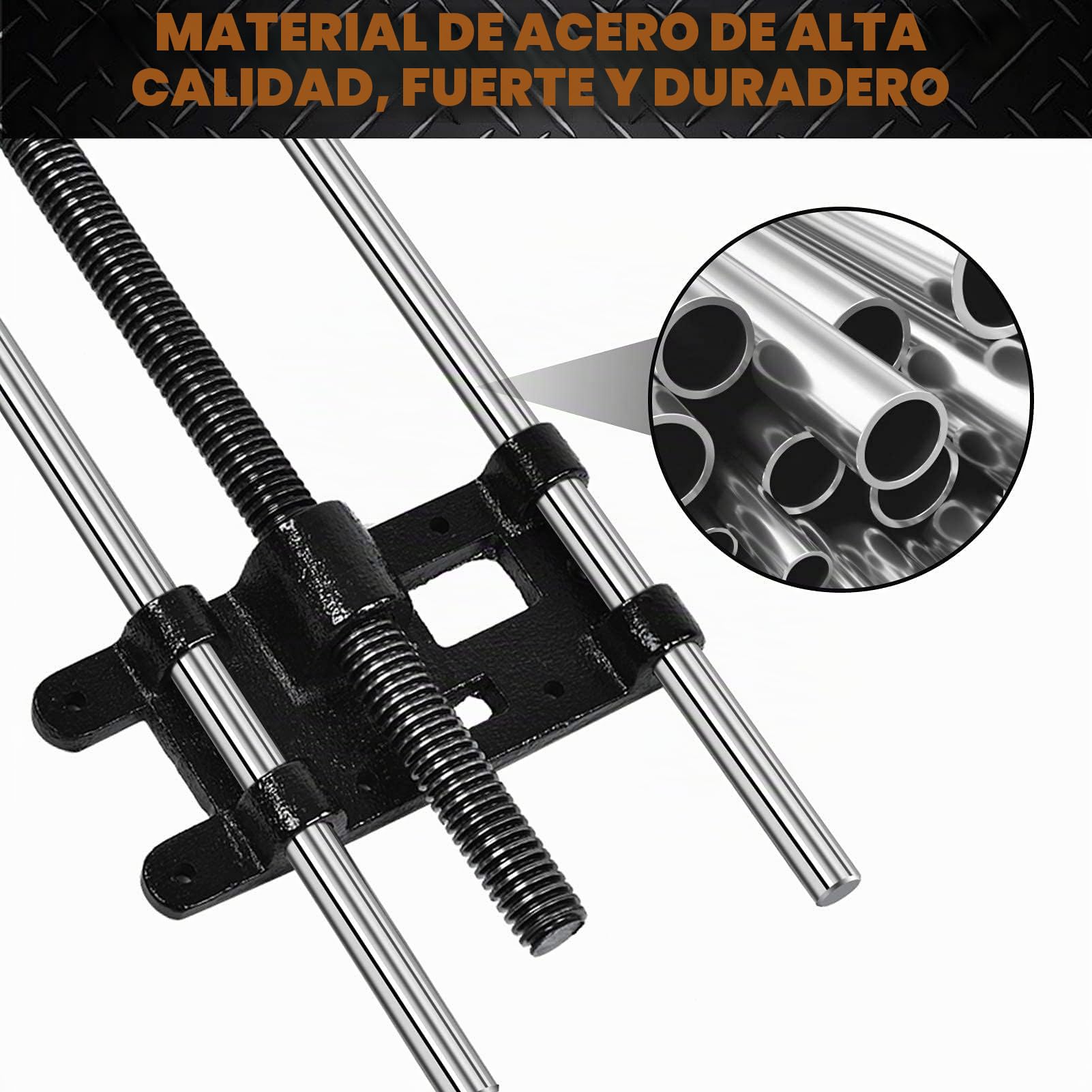 Tornillo de Banco Carpintero, Banco de Trabajo de Madera Abrazadera de Tornillo de Banco Pinza para Mesa de Trabajo Pesado de 10.5 pulgadas para Fijación de Piezas de Trabajo Desbloqueo rápido