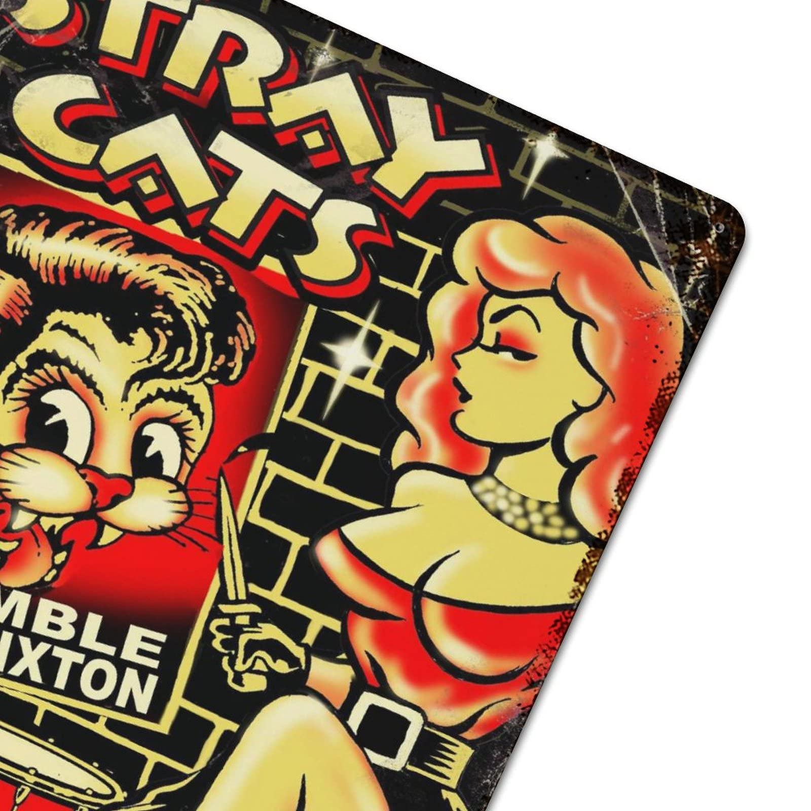 Amazon.co.jp: P-7596-Stray-Cats-DVDメタルアイアンペインティング