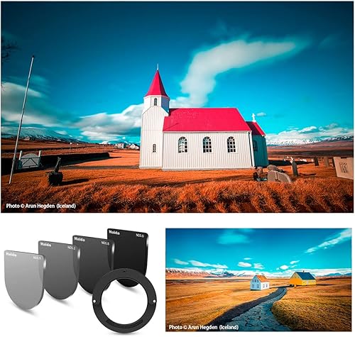 Miniatura 6 de Haida Kit de filtro ND de lente trasera ND0.9+1.2+1.8+3.0 para lentes Canon EF seleccionados con anillo adaptador