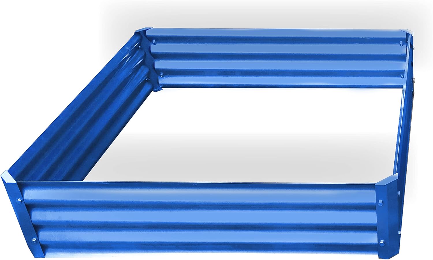 BACKYARD EXPRESSIONS PATIO · HOME · GARDEN 908073 Raised Garden Bed, Turquoise Blue