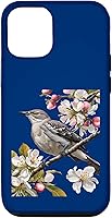 Vista 28 de Arkansas Northern Mockingbird Surrounded by Apple Blossom Case for iPhone 17