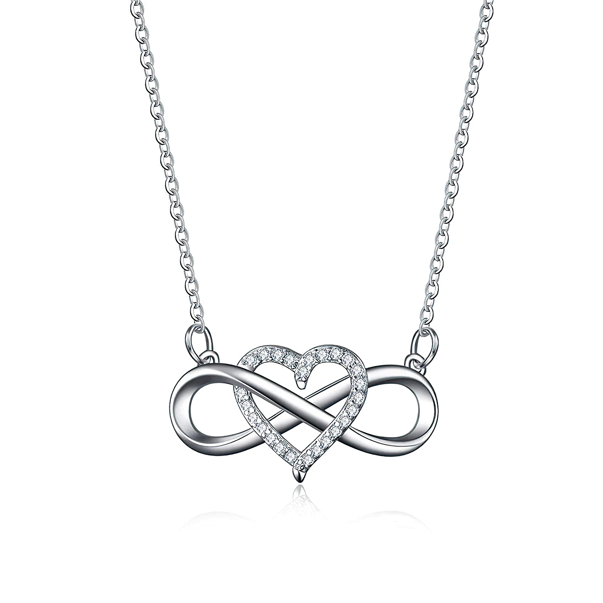 See full amazon price history chart for Fashion Frill Ravishing Infinity Pendant For Girls Silver Plated AD Heart Infinity Pendant Necklace Silver Chain For Women Girls Anniversary Gift For Wife Love Gifts Fashion Frill Ravishing Infinity Pendant For Girls Silver Plated AD Heart Infinity Pendant Necklace Silver Chain For Women Girls Anniversary Gift For Wife Love Gifts (B0BZ88LQZH) Amazon Price History, Amazon Price Tracker