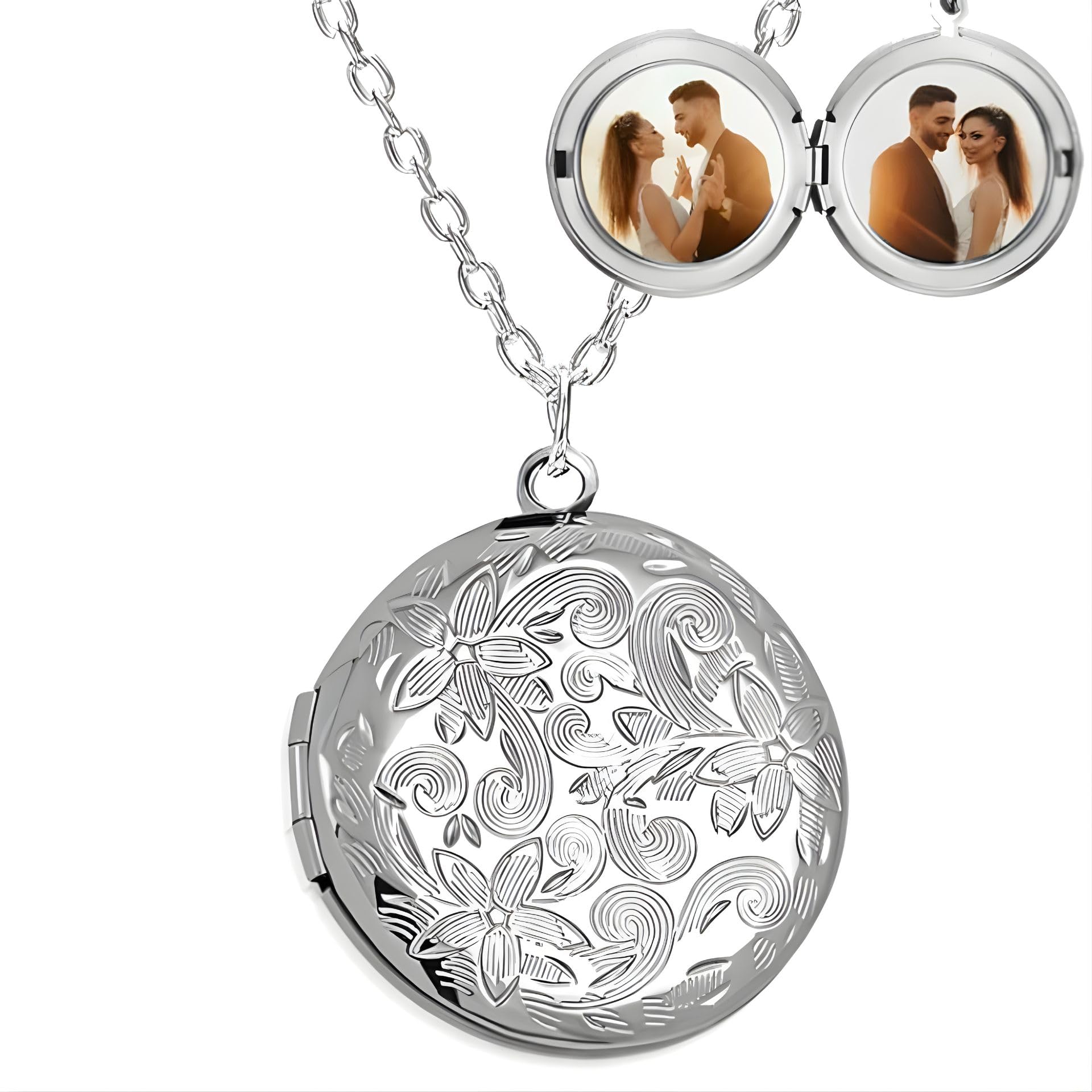 Via Mazzini No-Tarnish No-Rusting Never Fading Circular Photo