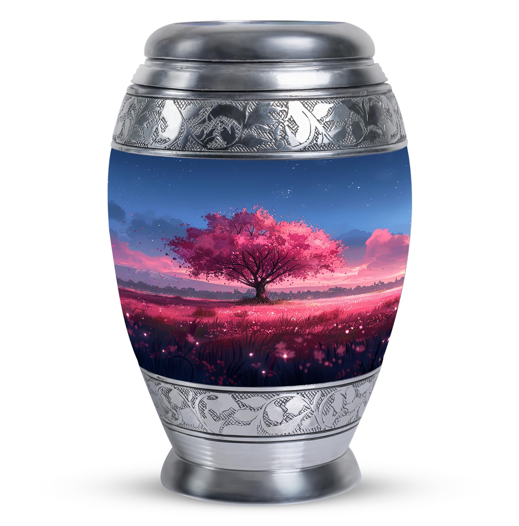YATHABHISA Keepsake Urns for Ashes, Small Keepsake Urns, Cremation Keepsake Urns, Mini Keepsake Funeral Urn, Decorative Urn 3''_Blue, Pink | Tree of Life Urn | urn Keepsakes for Ashes