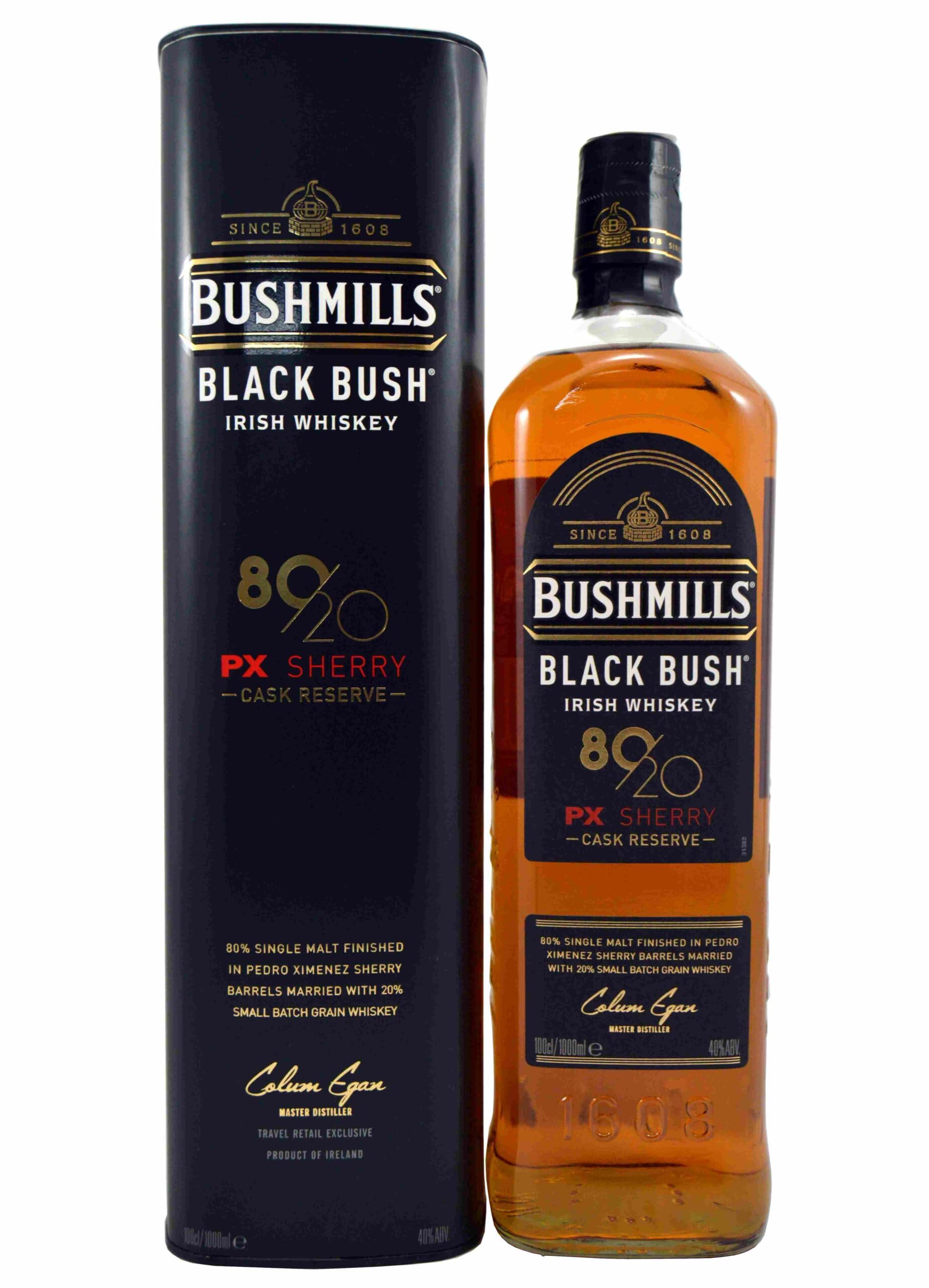 Bushmills Black Bush Sherry Cask Reserve PX 80/20-1000 ML.