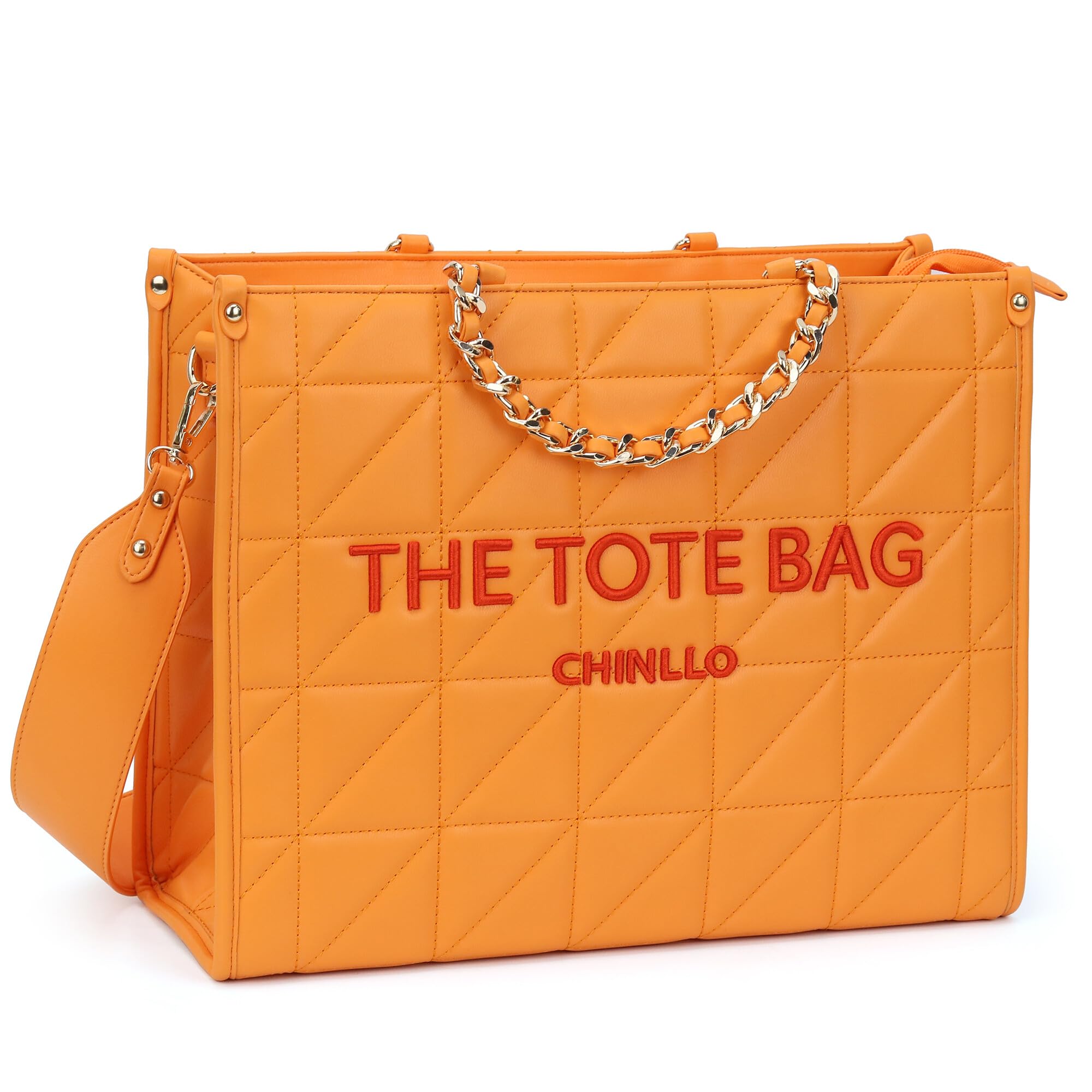 Chinllo Tote Bag for Women Top Handle Satchel Purse and Handbags with Shoulder Strap