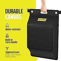 Vista 3 de DC Cargo Mall Soporte para herramientas E Track (19" x 33") Organizador colgante con gran capacidad Accesorios compactos E Track para remolques