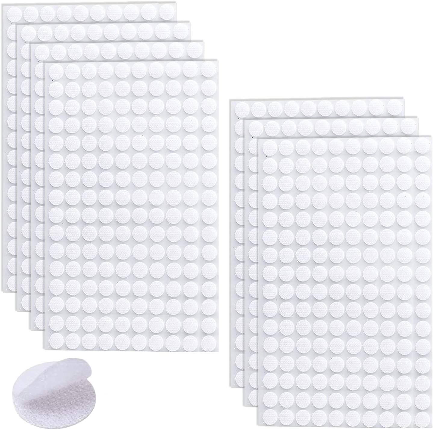 Self Adhesive Dots 2268 pcs(1134 Pairs) Strong Adhesive