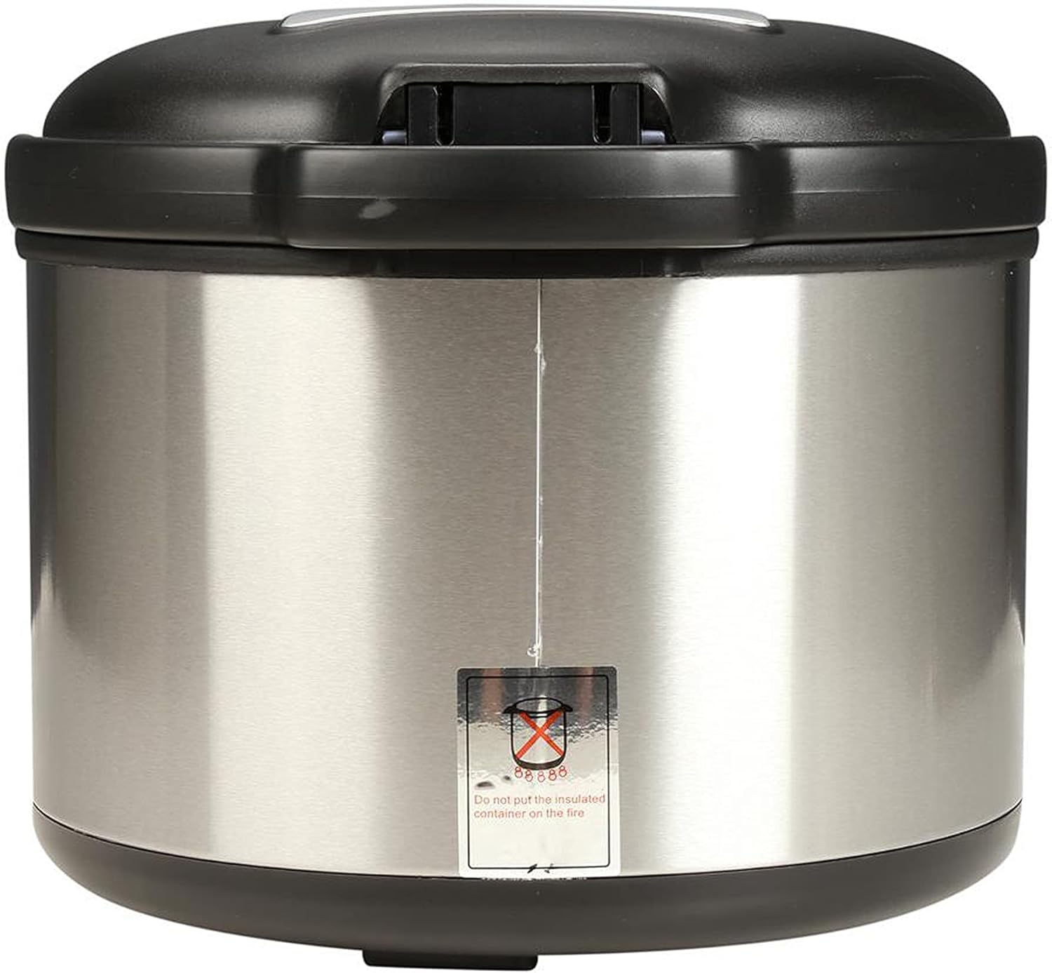 Tayama Stainless Steel Thermal Cooker,Black,5 Qt.