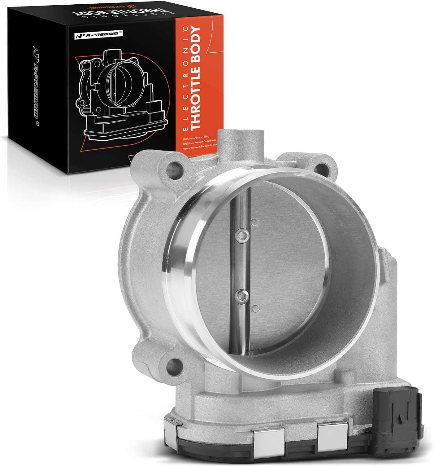 A-Premium Electronic Throttle Body Assembly Compatible with Ford F-150 F150 15-17, F-250 Super Duty 15-19, F-350 Super Duty 15-19, Mustang 15-17, E-350 Super Duty 17-19, 5.0L 6.2L