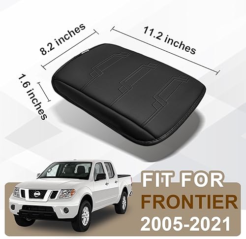 Miniatura 378 de Muslogy Funda de consola central compatible con Honda Pilot 2023 2024 2025, 2024 2025 2026 Ridgeline/Passport Accesorios para apoyabrazos, tapa