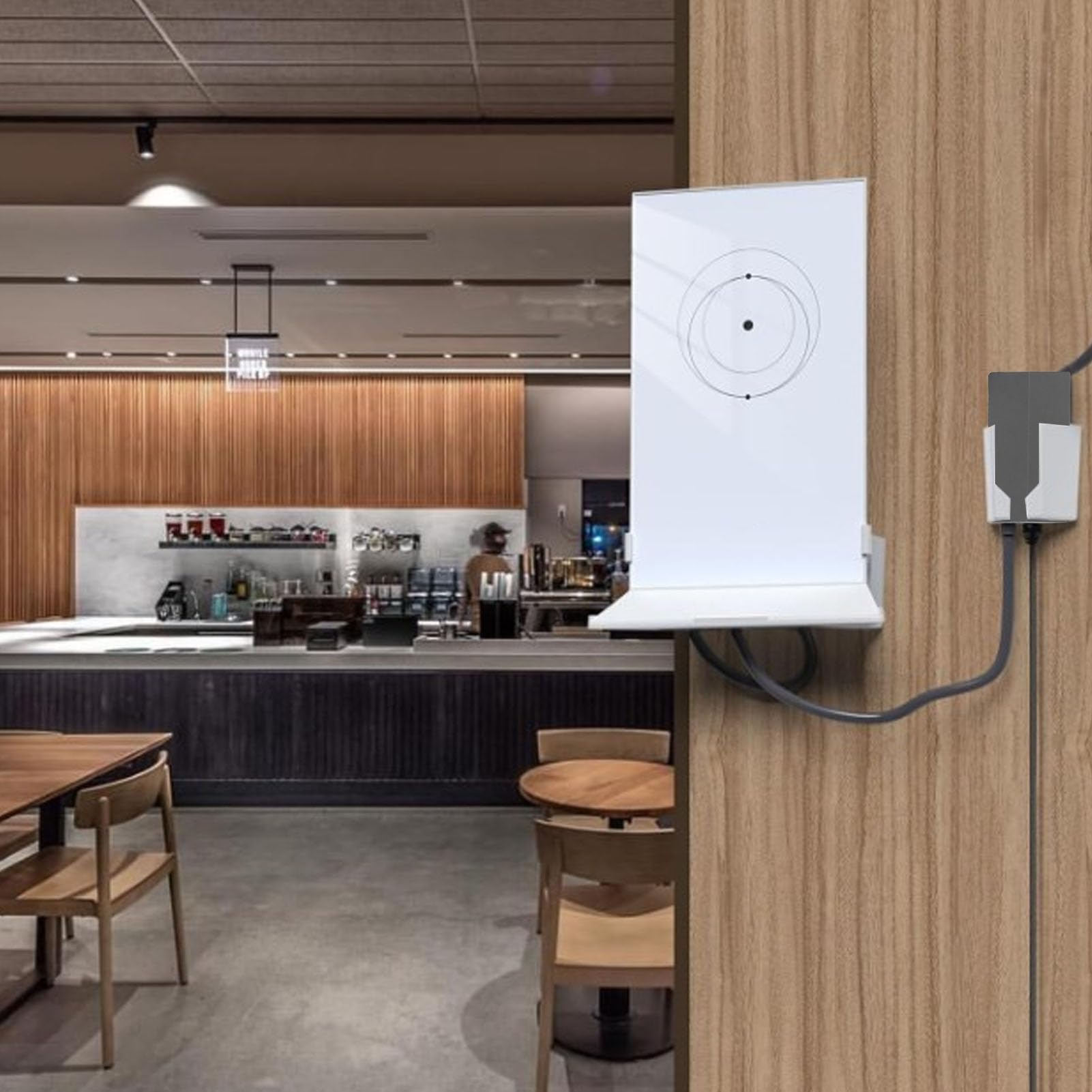 Adaptateur Ethernet pour V2, Ligne électrique Internet par Satellite Rectangulaire pour Réseau Externe Filaire, Connecteur Métallique 1200 Mbps, Adaptateur
