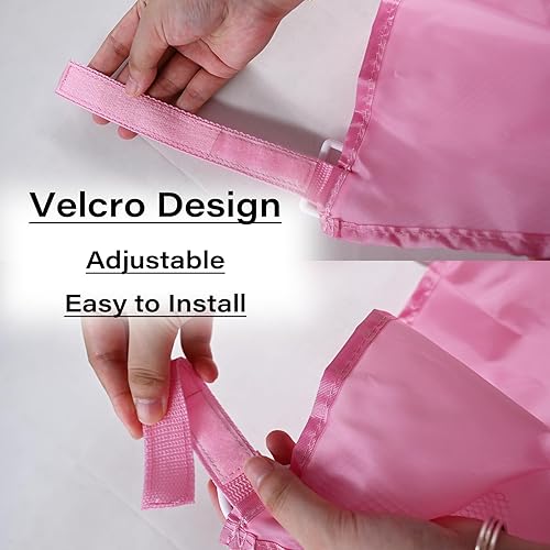 Miniatura 5 de 2 redes de carga para cochecito, organizador universal para cochecito, bolsa de fijación para almacenamiento, correas antideslizantes y ajustables,