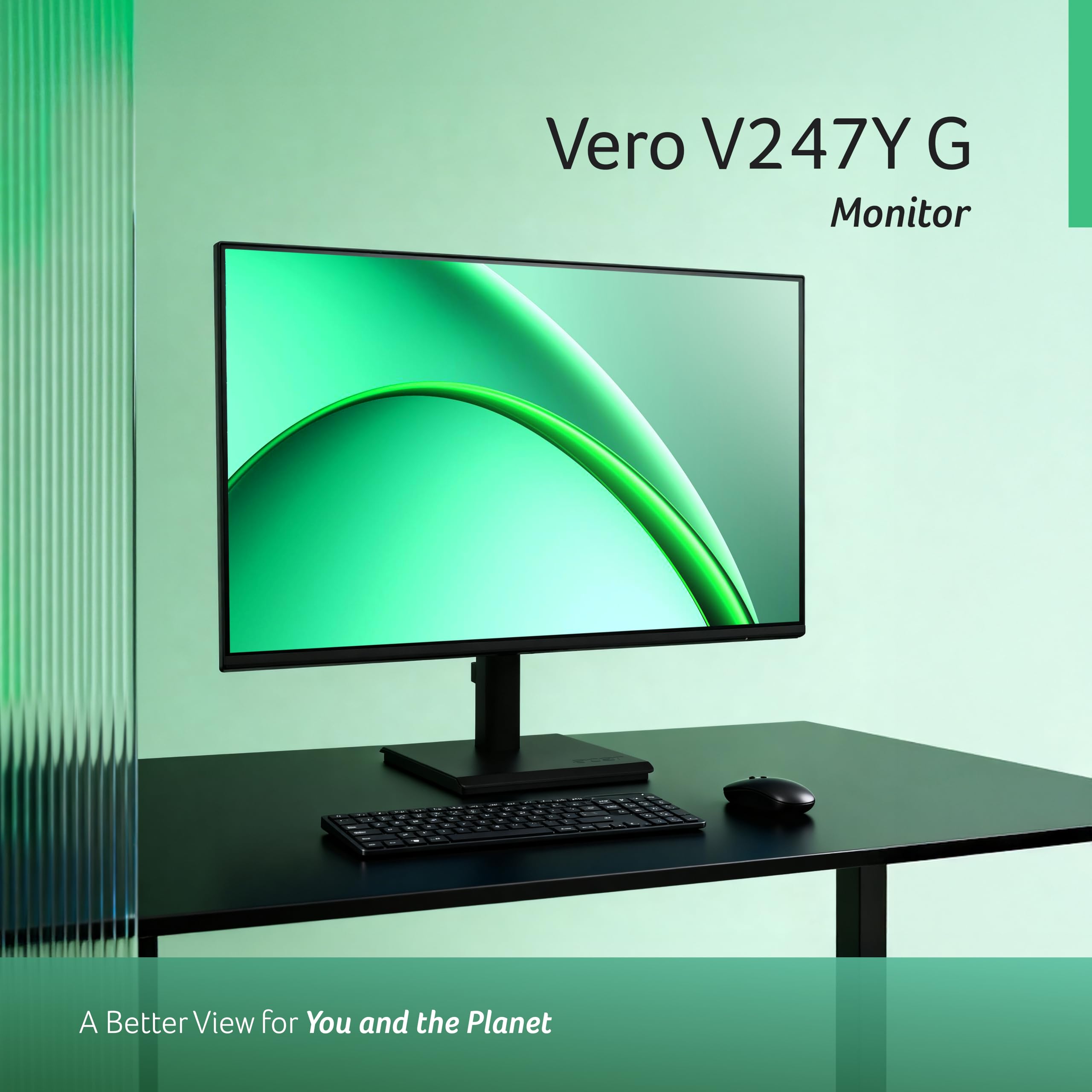 Acer Vero V247Y G 23.8 Inch Full HD IPS Monitor I 120Hz Refresh
