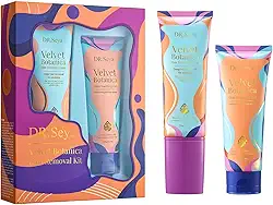 Creme Depilatório Unissex – Creme depilatório com gel calmante, adequado para áreas íntimas, braços, pernas e pelos do peito. Suave e eficaz, adequado para todos os tipos de pele,100ml+120ml