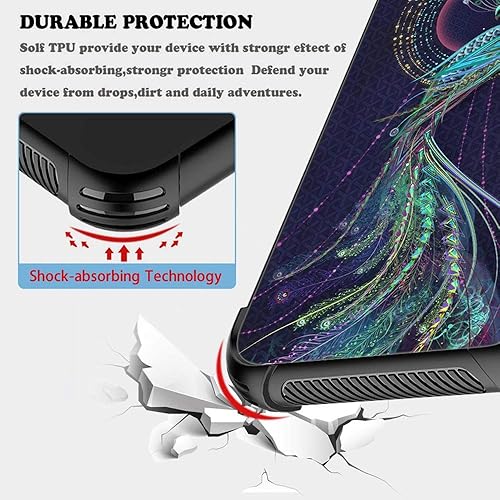 Miniatura 6 de funda para iPhone XXS, vidrio templado 9H, diseños para niñas y mujeres, de silicona suave TPU, resistente a los golpes, de 5.8 pulgadas, Beautiful