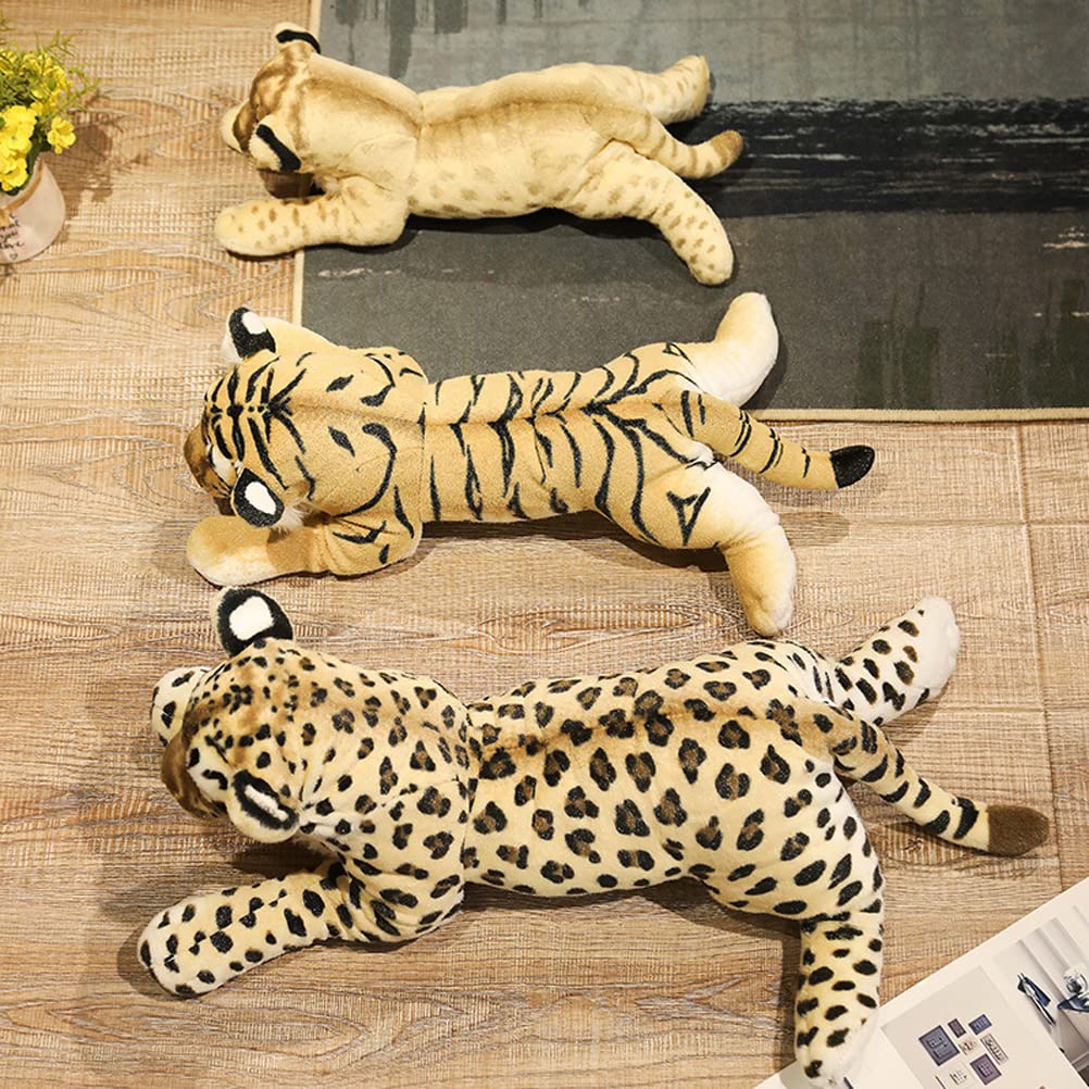 Giocattoli di peluche Cartoon Lion Tiger Leopard farcito peluche bambola regali per bambini adulti