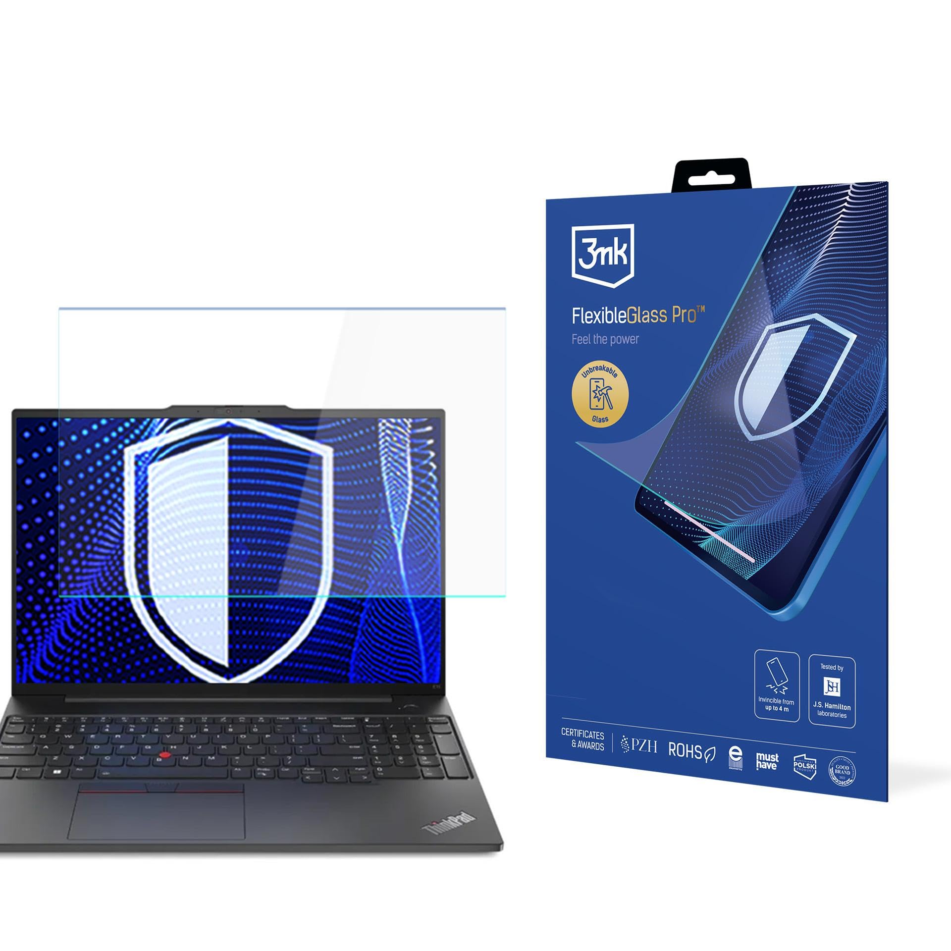 3mk FlexibleGlass Pro do Lenovo ThinkPad E16 Gen 3 Szkło Hybrydowe Nietłukące Przezroczyste