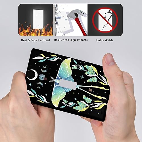 Miniatura 5 de Cubierta de placa de pared para interruptor de luz de palanca de una sola banda, placas de pared, accesorios de cocina, decoración del hogar