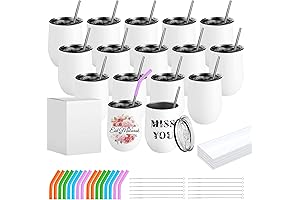 ColorSub 12oz Sublimation Wine Tumblers Blanks