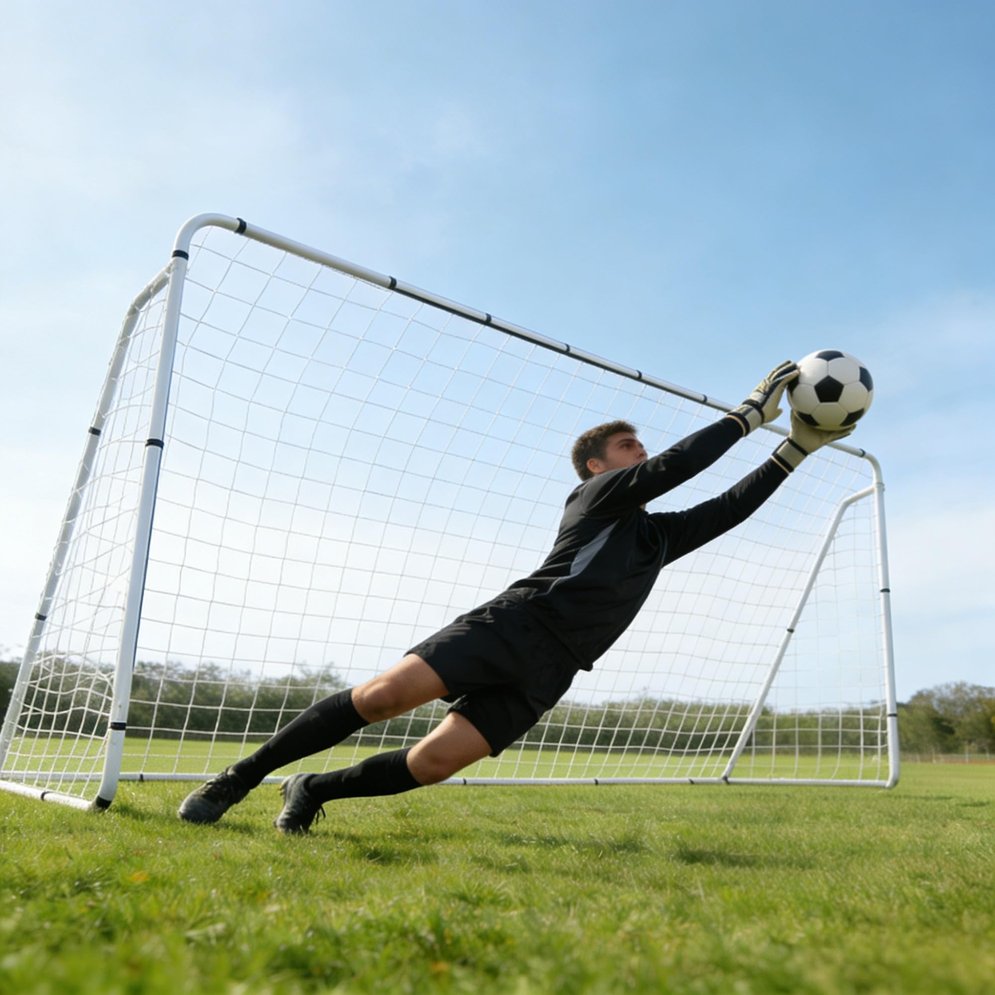 Amazon | ZENY サッカーゴール 屋外 サッカーごーる 自宅 子供 大人