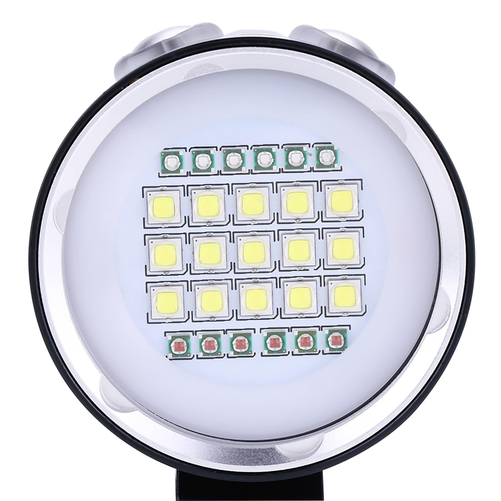 Coltelli da Immersione Divg 20×15×8 Ipx8 18000Lm 500M Torcia Elettrica Luce Subacquea Campo Esterno Subacqueo