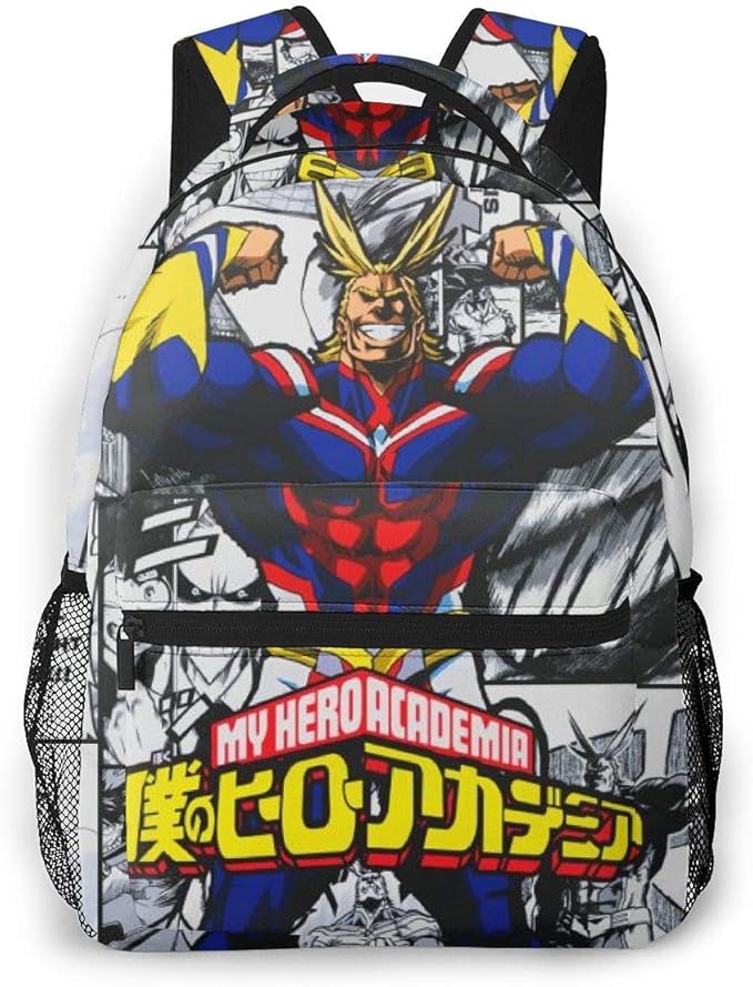 My Hero Academia Backpcak All Might Boku No Hero Daypack Bookbag