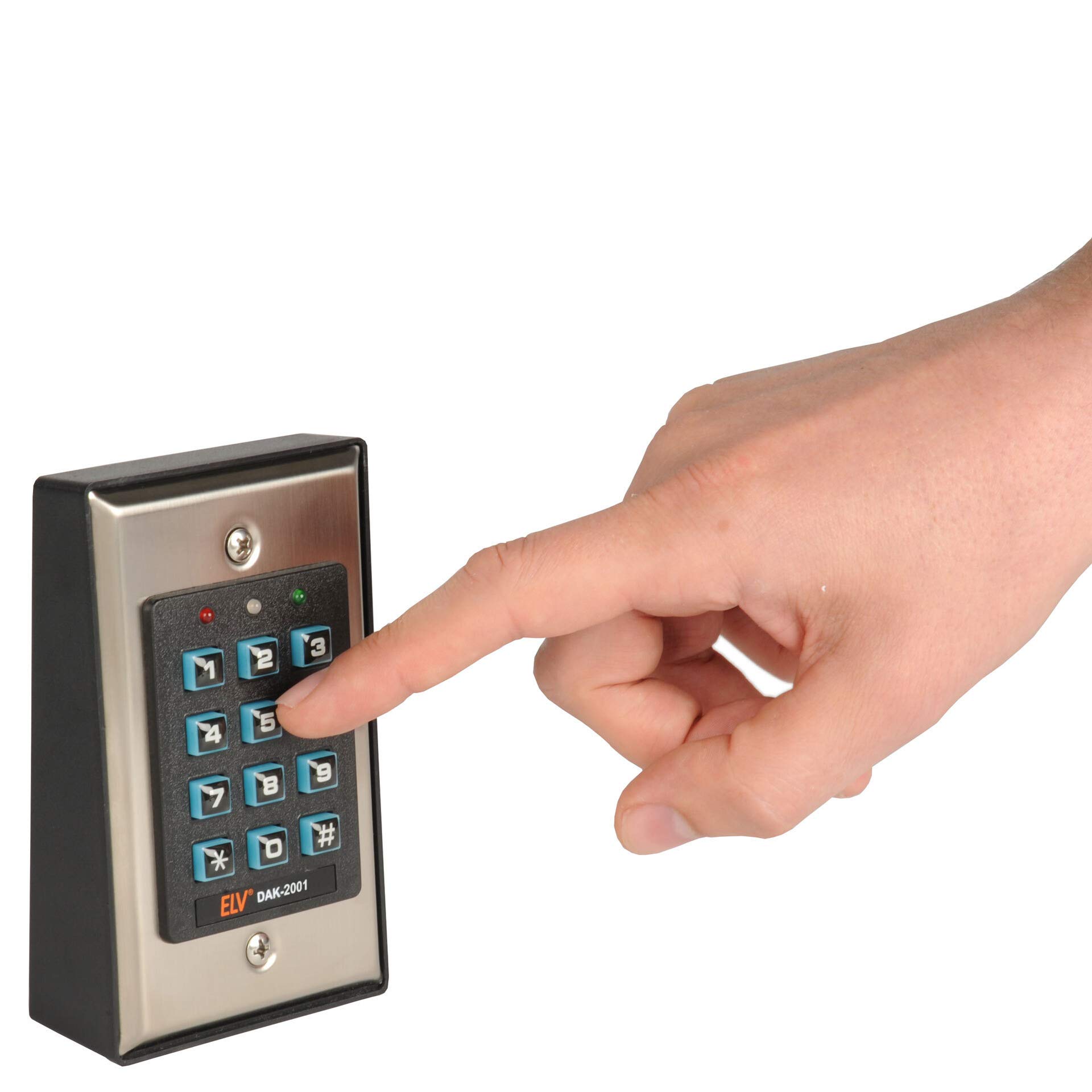 Digital Code Lock DAK 2000, Silver - Image 2
