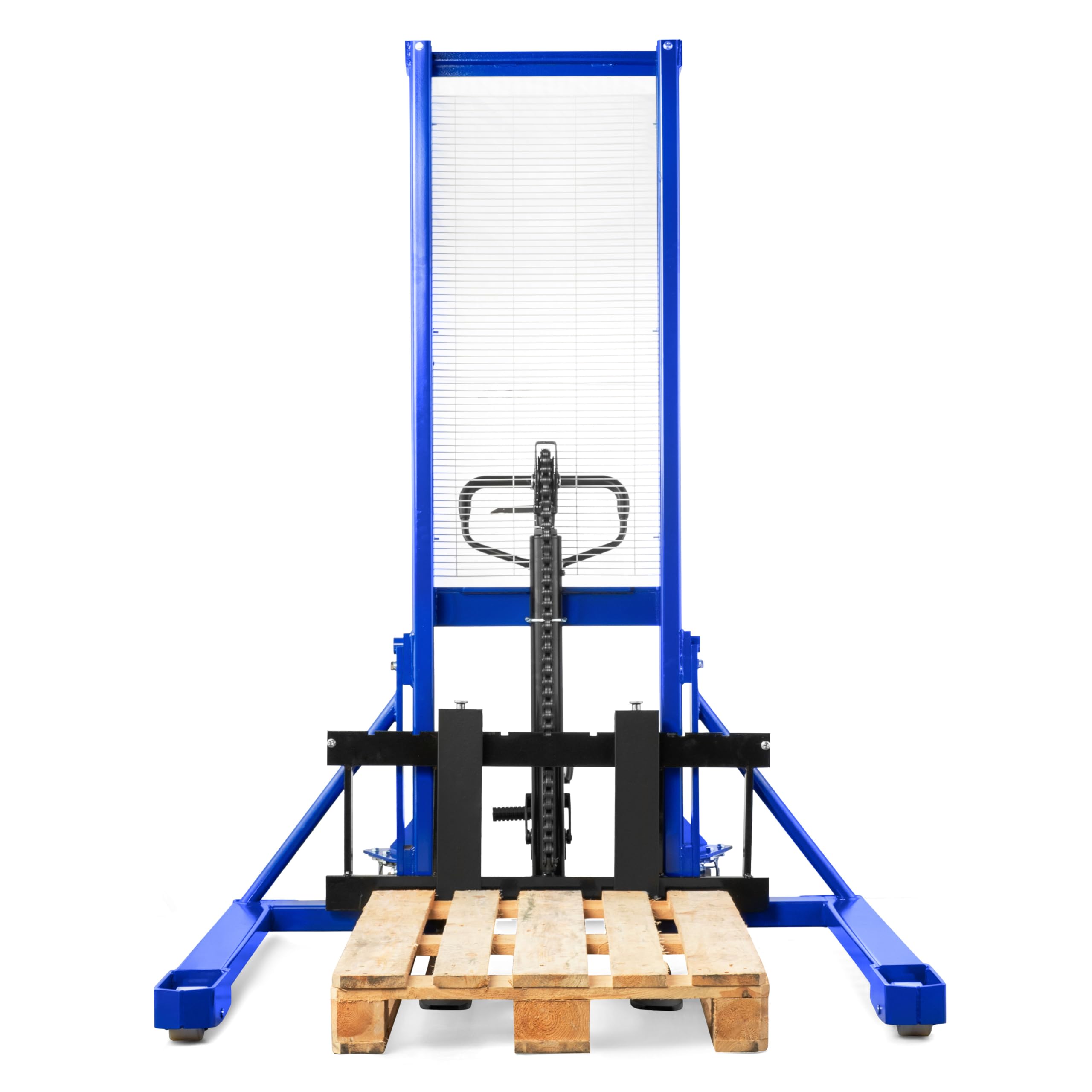 Pallit Hochhubwagen WIDE | verschiebbaren Gabeln von 210 mm bis 950 mm | 1600 mm Hubhöhe | 1000 kg Tragkraft | Stapler