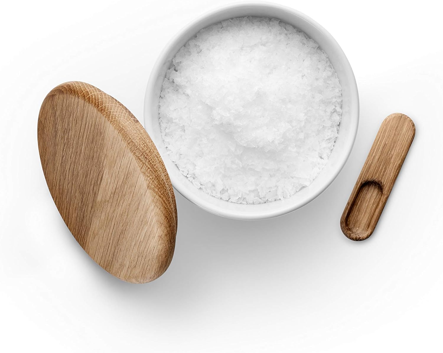 Eva Trio Legio Nova salt cellar with lid and spoon