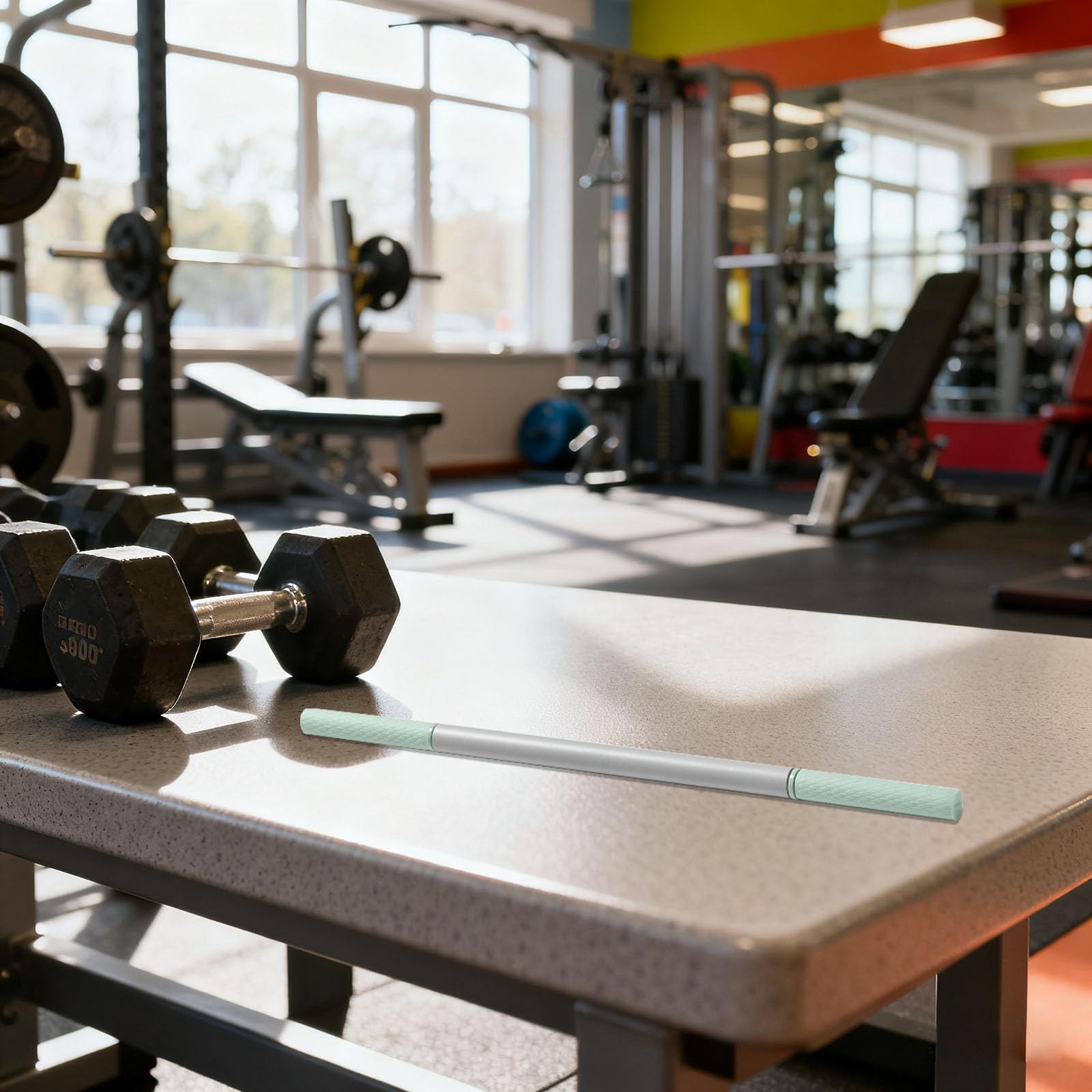 Rodillo Relajación de Masajeador Portátil Muscular Silicona Acero y Recuperación para Preentrenamiento en Gimnasio